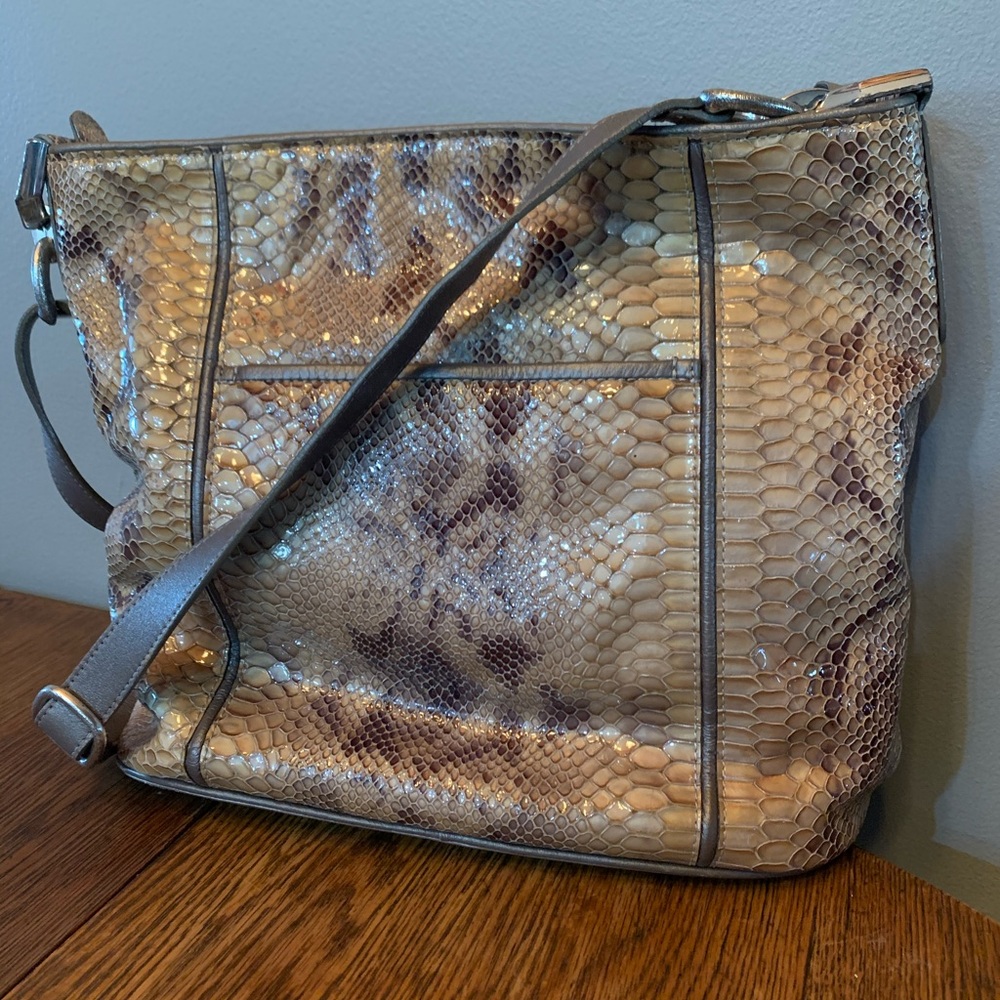 Brighton Snake Shoulder Bag